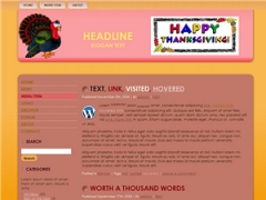 Thanksgiving Wordpress Themes